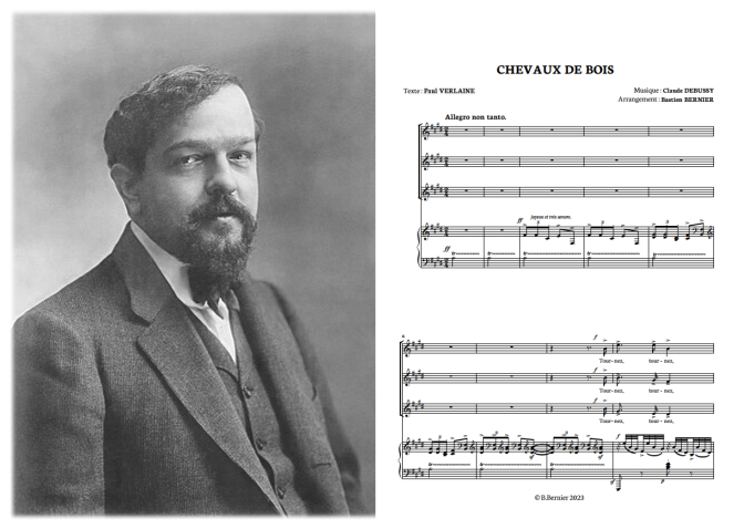 Chevaux de bois de Claude Debussy arrangé pour chœur de femmes